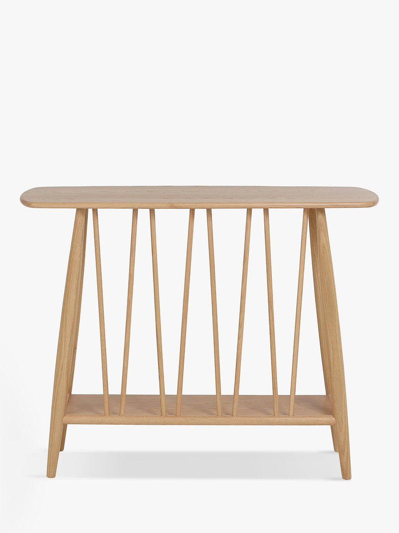 ercol Shalstone console table in oak, UK version