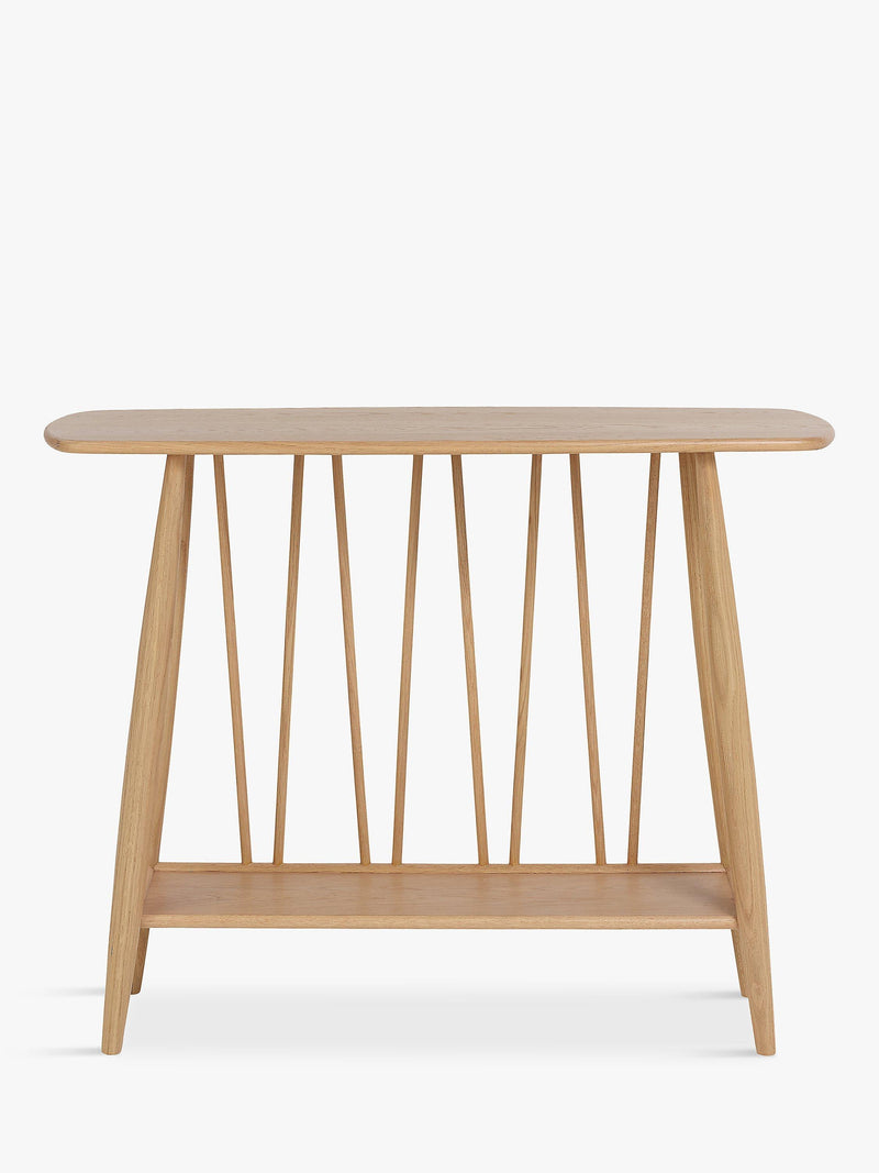 ercol Shalstone console table in oak, UK version