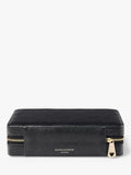 Aspinal of London large pebble leather jewellery case (British brand)
