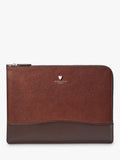 Aspinal of London City Pebble Leather Laptop Folio