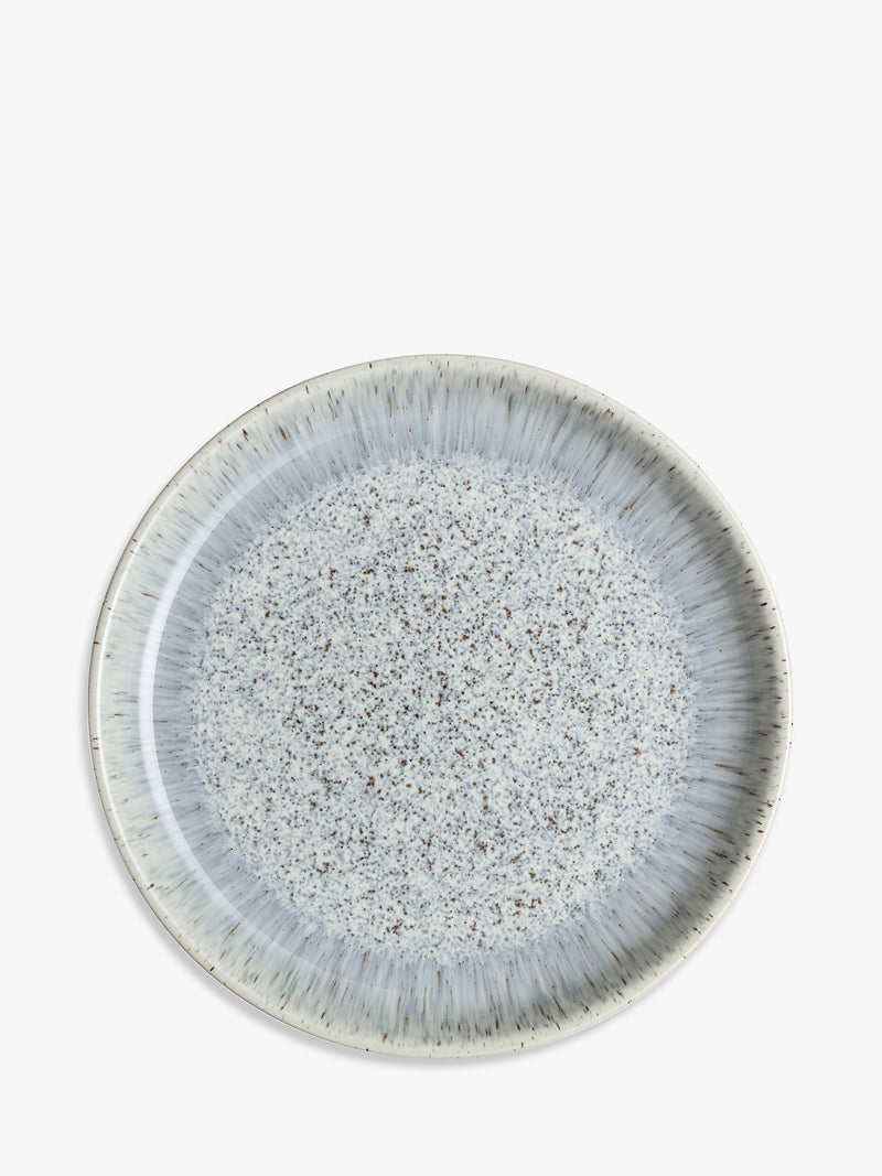 Denby Halo Speckle dinner plates 26cm, UK version