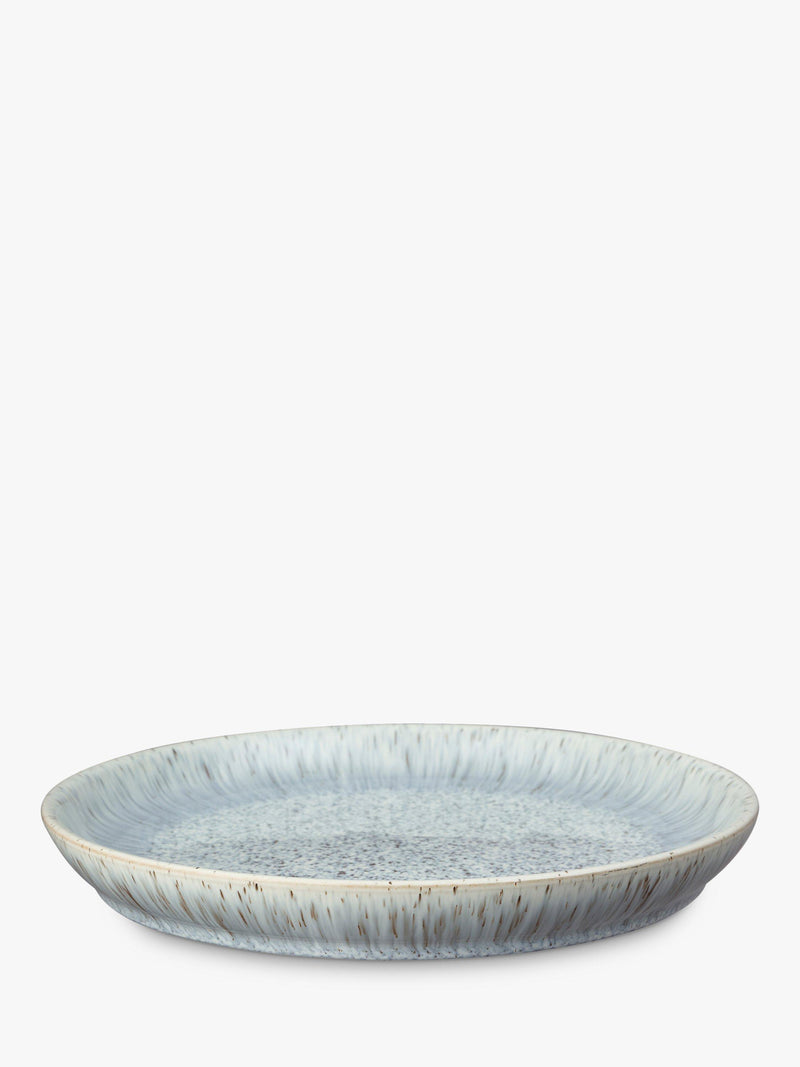 Denby Halo Speckle dinner plates 26cm, UK version