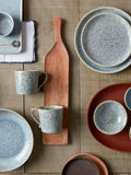 Denby Halo Speckle dinner plates 26cm, UK version