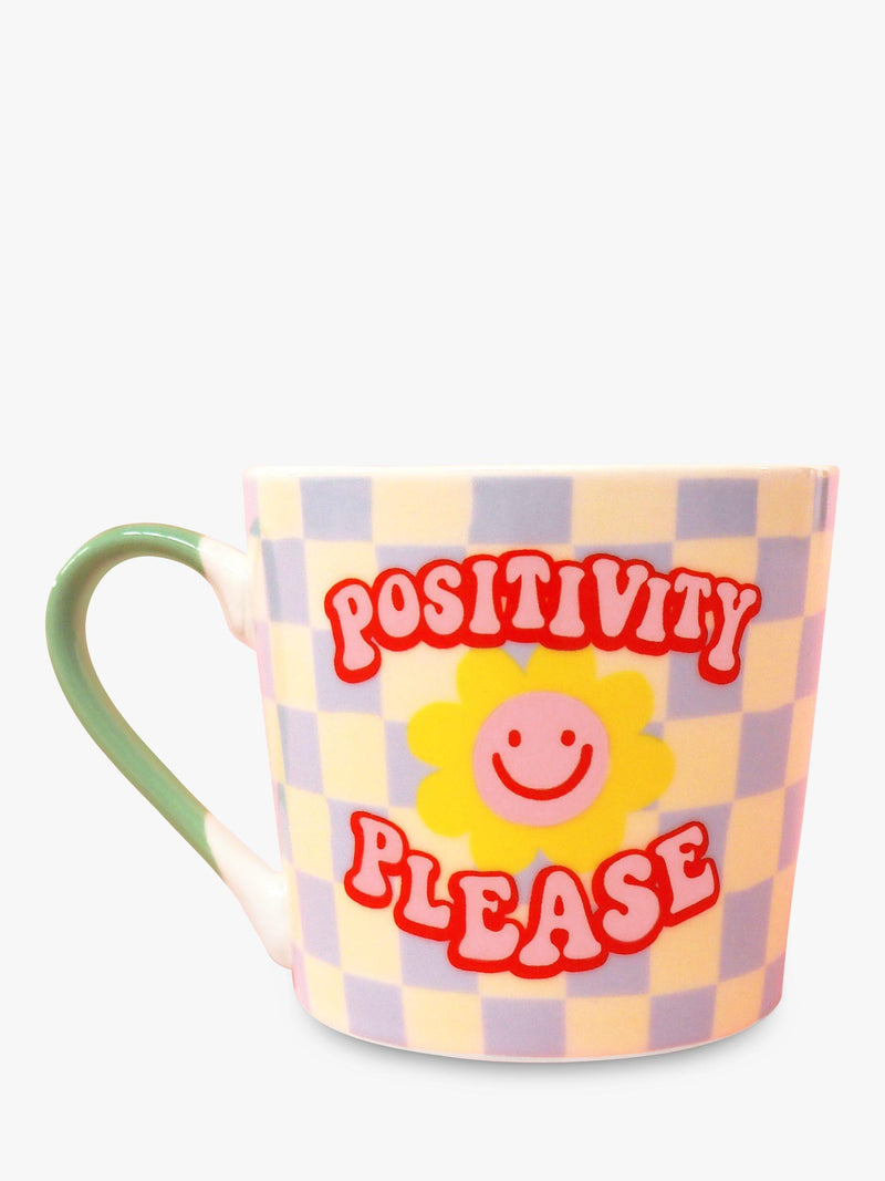 Eleanor Bowmer Positivity Please mug 300ml - British product