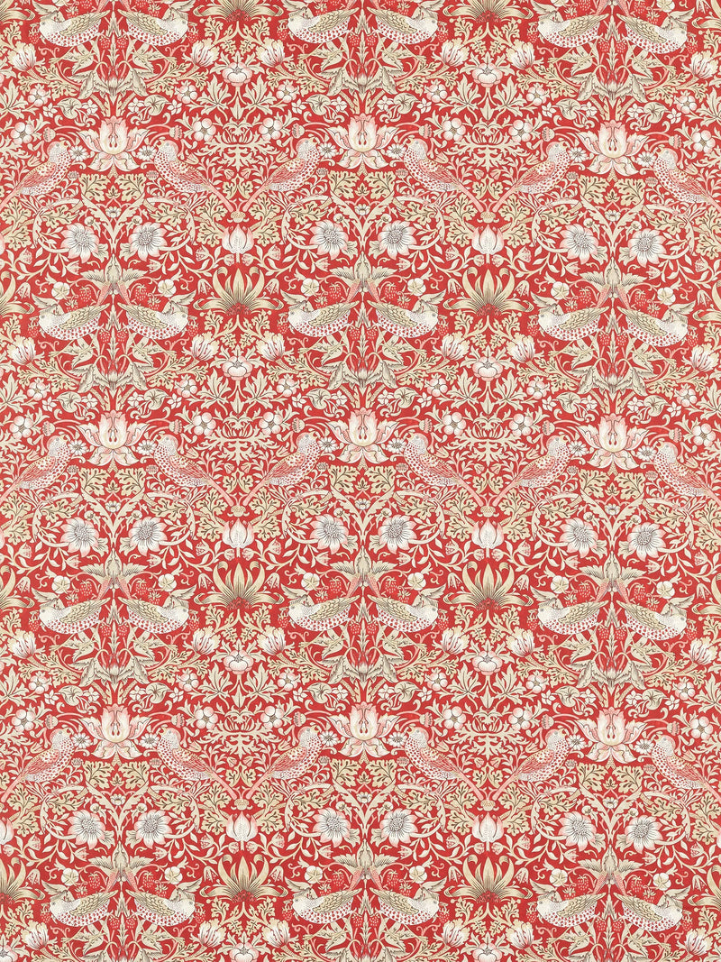 Morris & Co. Strawberry Thief Furnishing Fabric