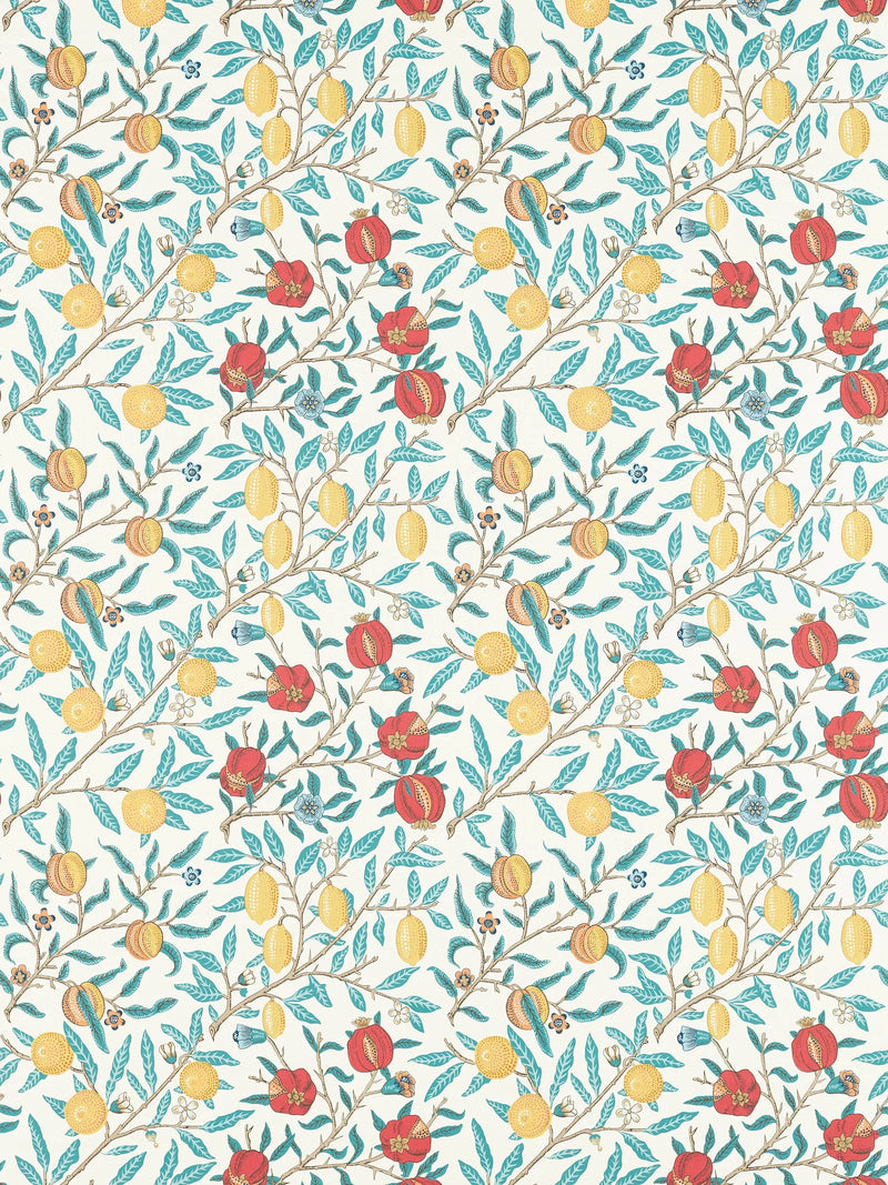 Morris & Co. Fruit Furnishing Fabric, Madder