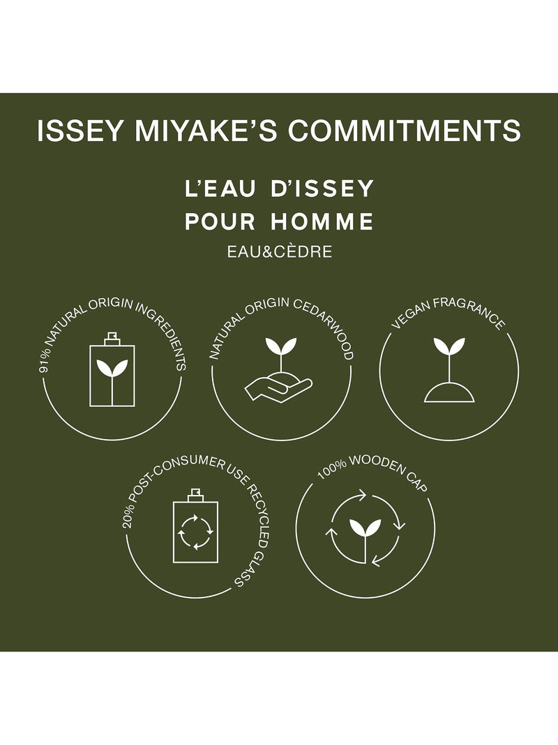 Issey Miyake L'Eau d'Issey Eau & Cedre men's fragrance, UK version
