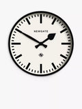 Newgate Clocks Number Three Railway Wall Clock 37cm, imported from the UK