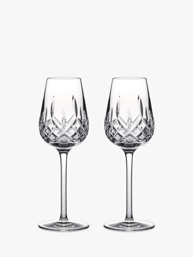 Waterford Crystal cut glass cognac tasting glasses set of 2 310ml (British brand)