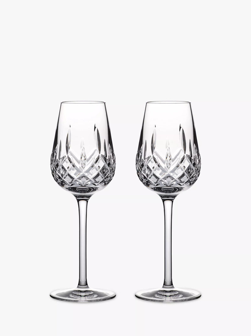 Waterford Crystal cut glass cognac tasting glasses set of 2 310ml (British brand)