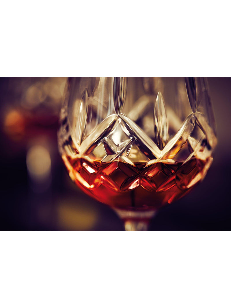 Waterford Crystal cut glass cognac tasting glasses set of 2 310ml (British brand)