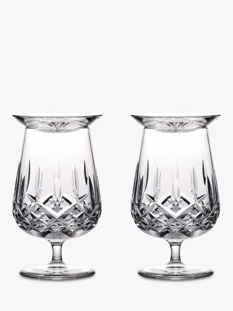 Waterford Lismore cut glass snifter set 250ml (British brand)