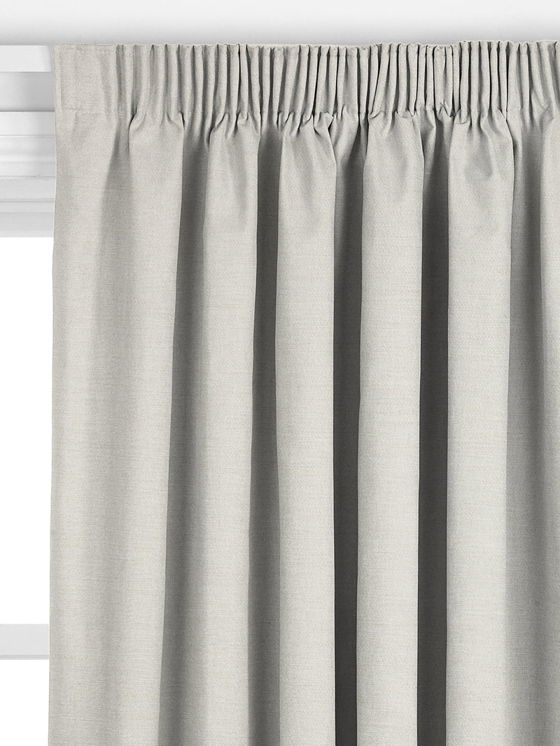 John Lewis made to measure curtains in oyster linen blend, imported from the UK