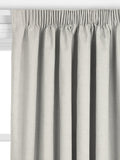 John Lewis made to measure curtains in oyster linen blend, imported from the UK