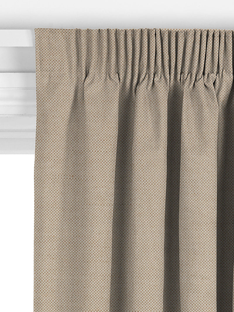 John Lewis butterscotch cotton jute curtain fabric, imported from the UK