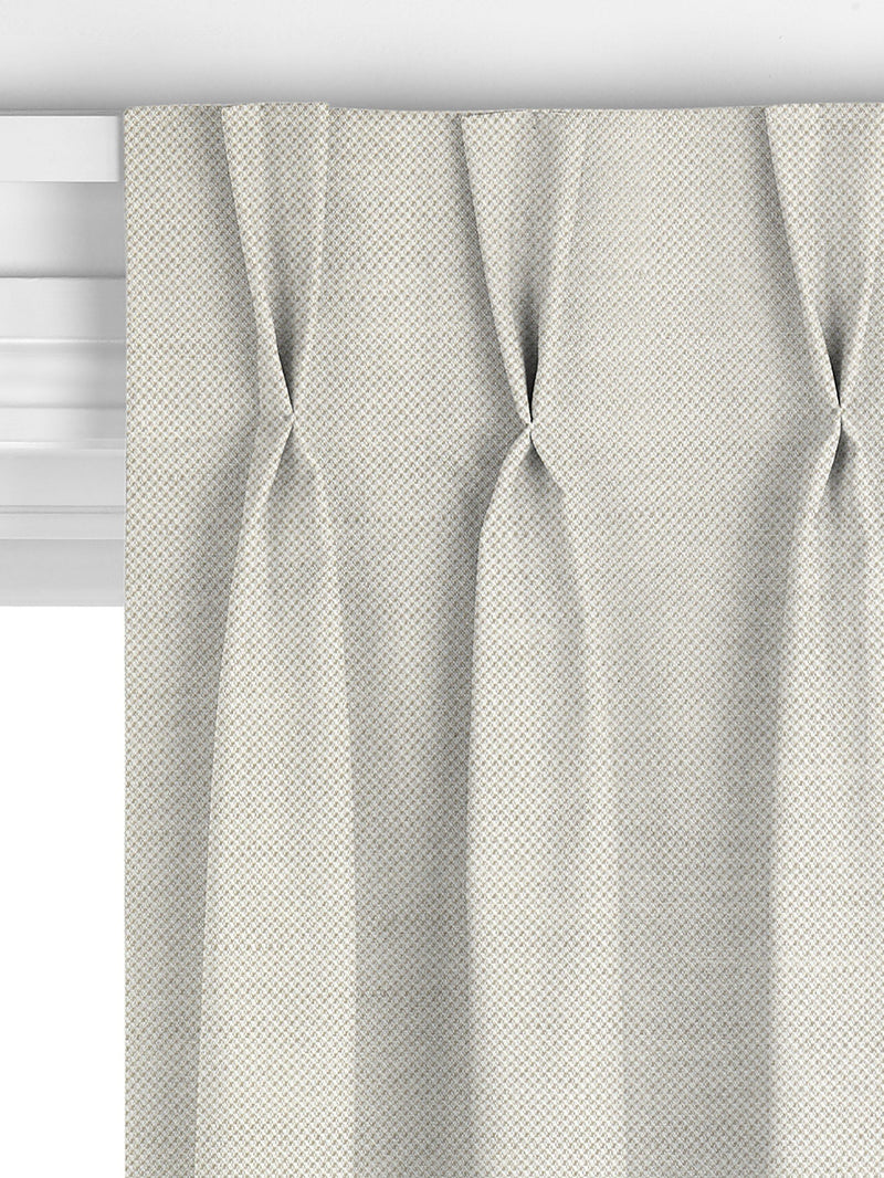 John Lewis cotton jute curtains in smoke, made to measure (British brand)