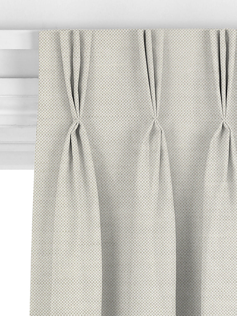 John Lewis cotton jute curtains in smoke, made to measure (British brand)