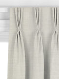 John Lewis cotton jute curtains in smoke, made to measure (British brand)