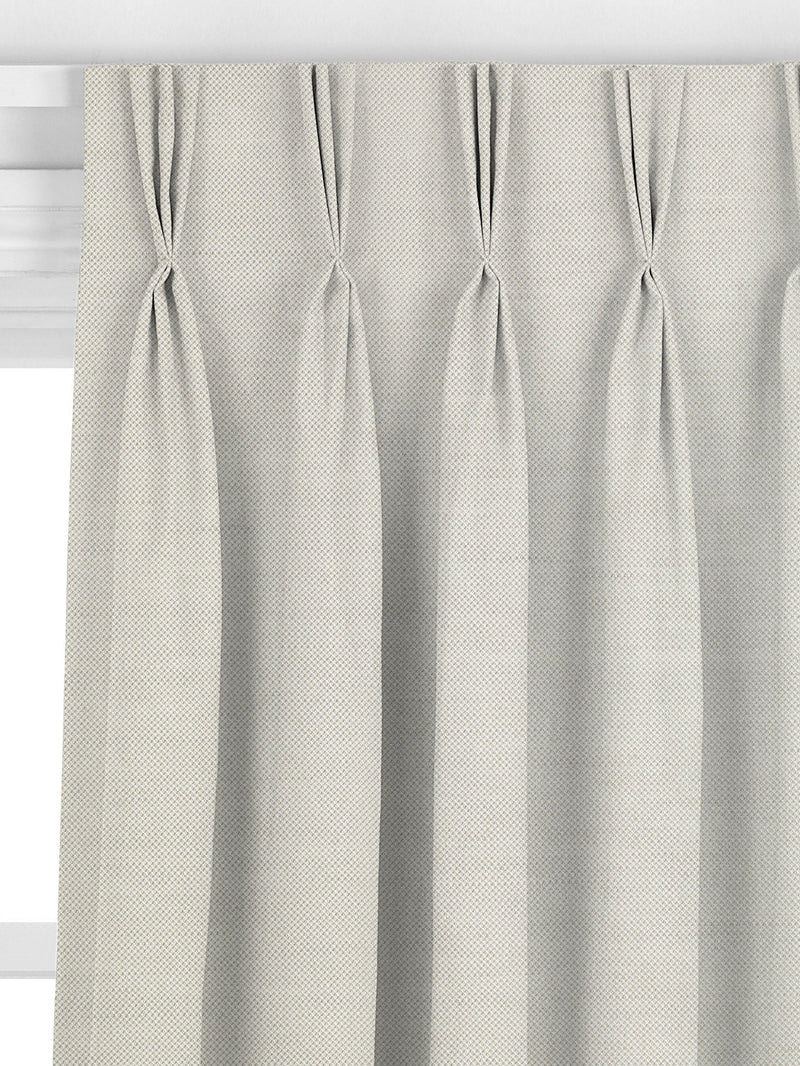 John Lewis cotton jute curtains in smoke, made to measure (British brand)