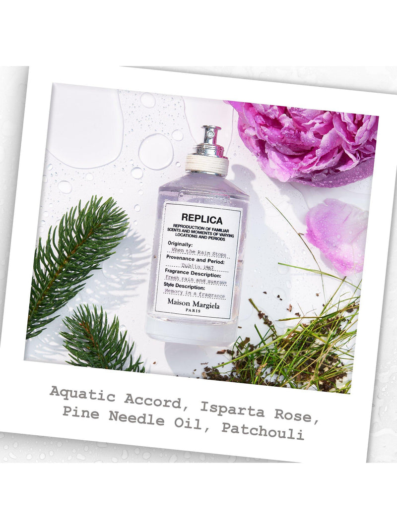 Maison Margiela When the Rain Stops Eau de Toilette, imported from the UK