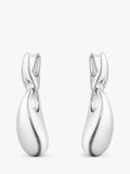 Georg Jensen drop earrings sterling silver L4 x W1.2cm - British product