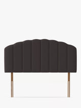 John Lewis Silentnight Merlin Strutted Upholstered Headboard Double- Buy online at McGrocer