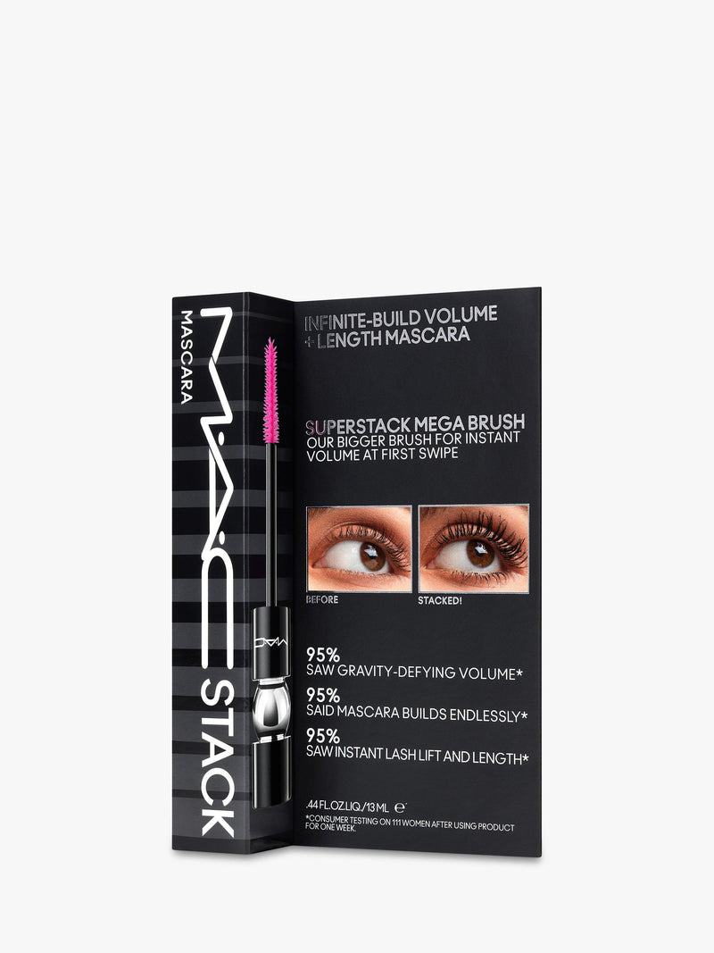 MAC MACStack mascara Black Stack 12ml volume mascara - British product