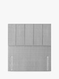 Silentnight Siena Full Height Headboard, King Size, Light Grey
