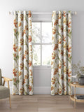Laura Ashley gold floral curtains made to measure, imported from the UK