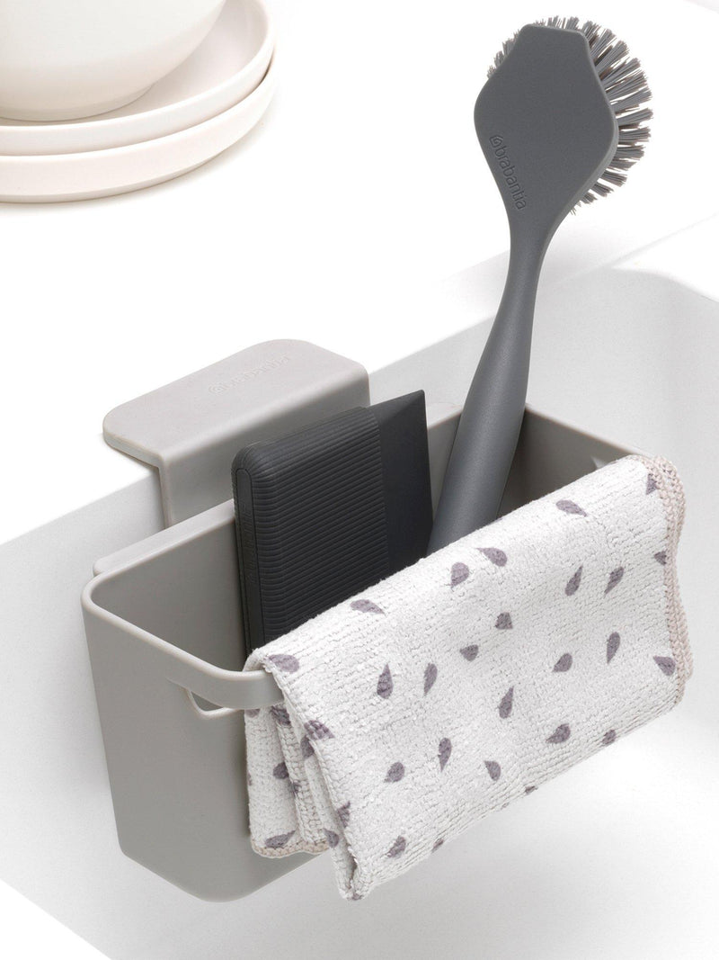 Brabantia SinkSide in-sink organiser in mid grey - British product