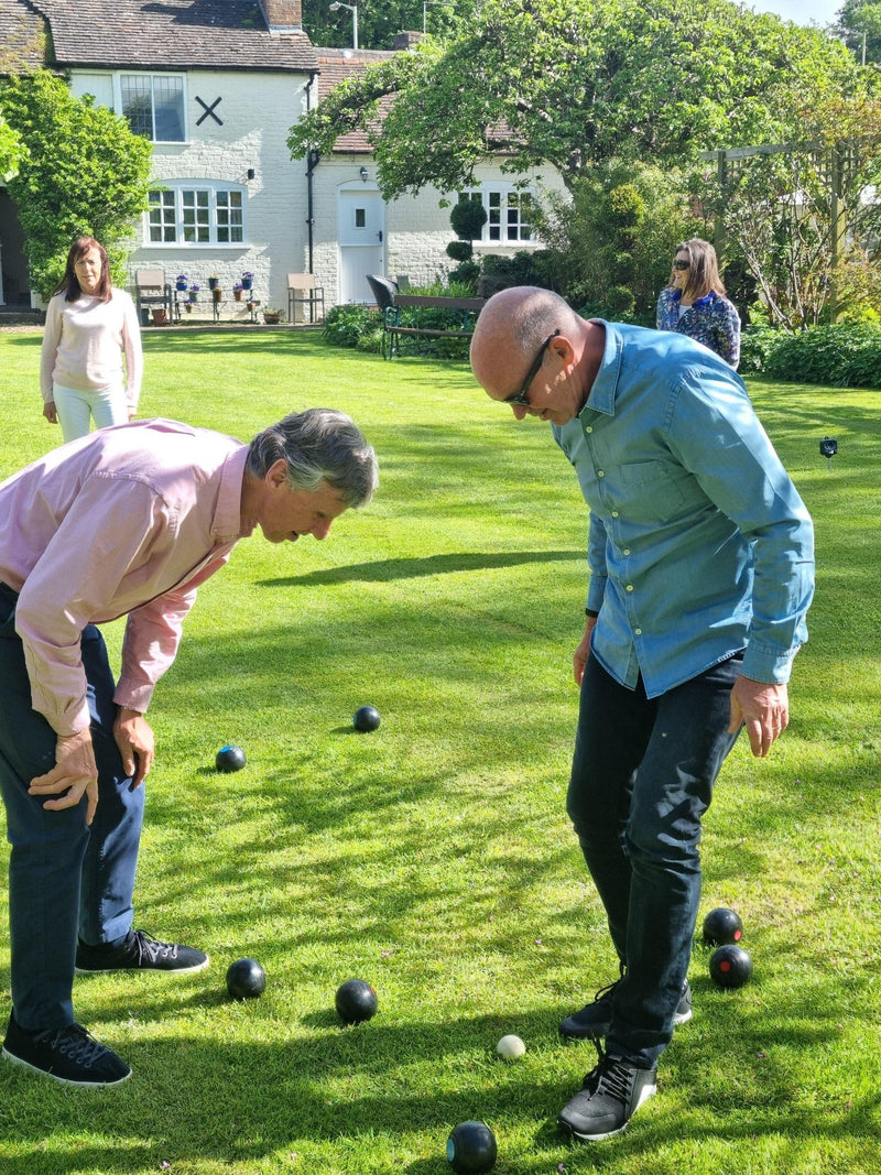 Bex garden boules set, imported from the UK