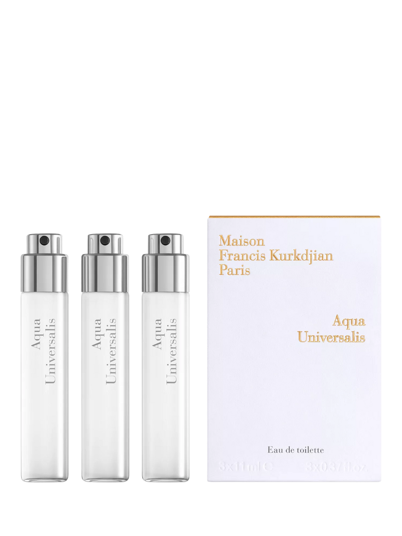 Maison Francis Kurkdjian Aqua Universalis eau de toilette refill 3x11ml, UK version