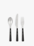 John Lewis Bevel stainless steel cutlery set 18 piece, UK version