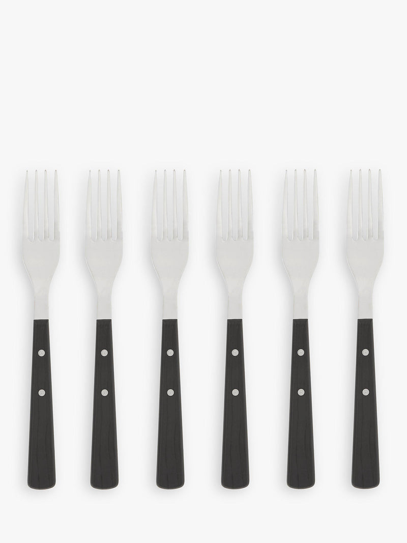 John Lewis Bevel stainless steel cutlery set 18 piece, UK version