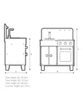 John Lewis modern wooden play kitchen - British product