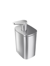 John Lewis Simplehuman Pulse Pump Soap Dispenser, Brushed Steel, 473ml- Buy online at McGrocer