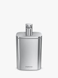 Simplehuman Pulse Pump Soap Dispenser Brushed Steel 473ml, imported from the UK