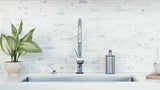 Simplehuman Pulse Pump Soap Dispenser Brushed Steel 473ml, imported from the UK