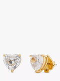 Kate Spade cubic zirconia heart stud earrings (British brand)