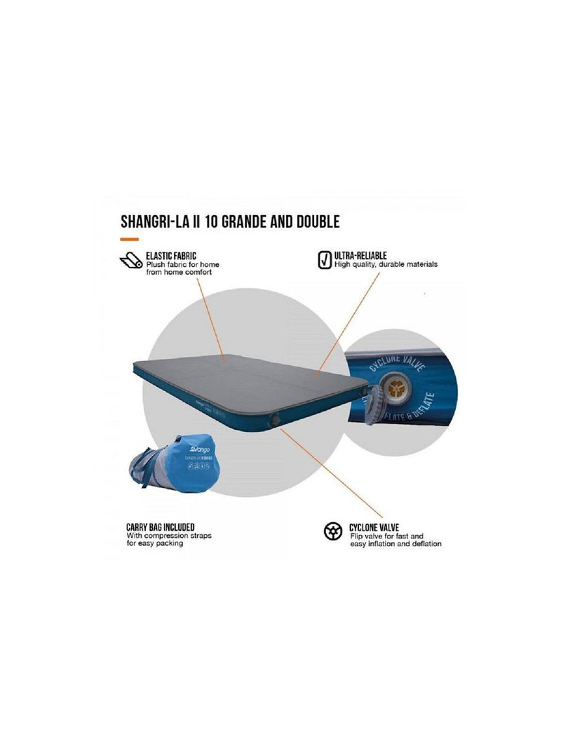 Vango Shangri-La II self-inflating double airbed, UK version