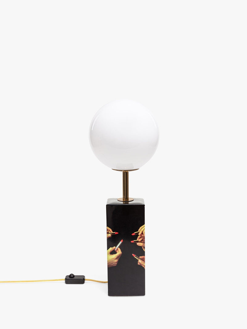 Seletti Lipstick Table Lamp black - British product