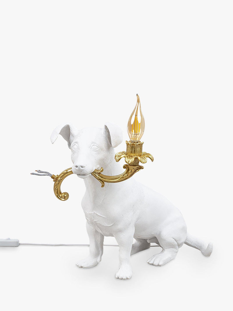 Seletti Rio white table lamp resin matte finish (British brand)