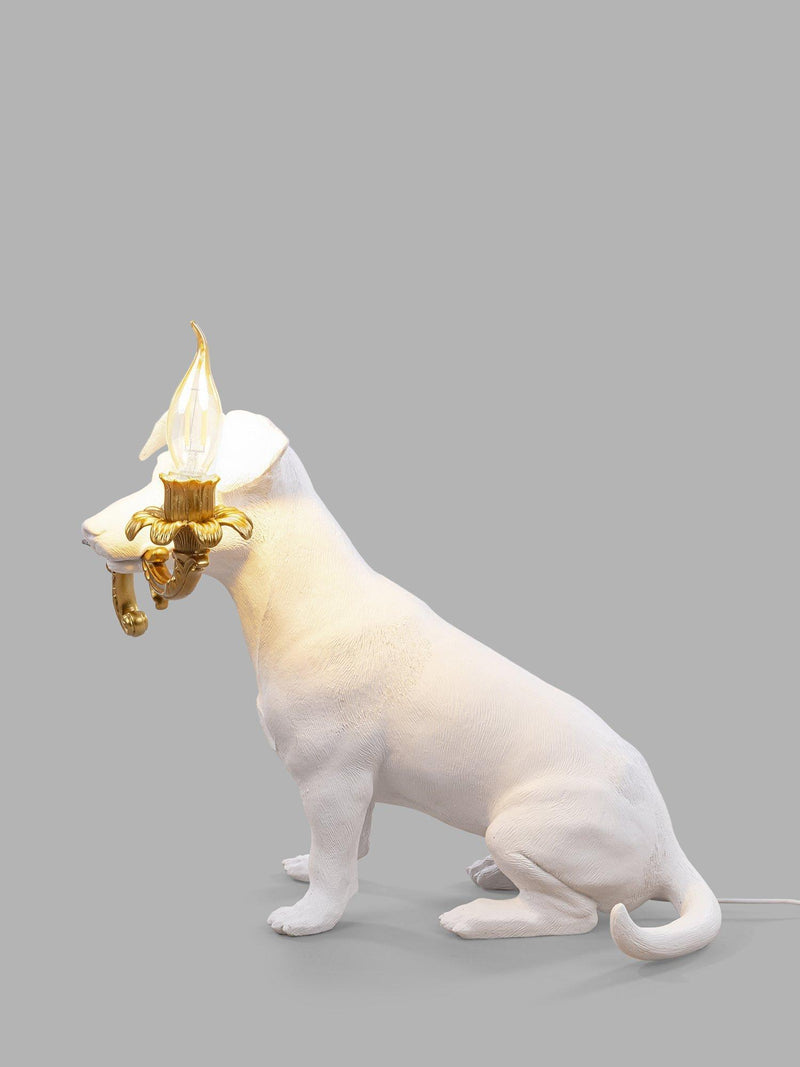 Seletti Rio white table lamp resin matte finish (British brand)