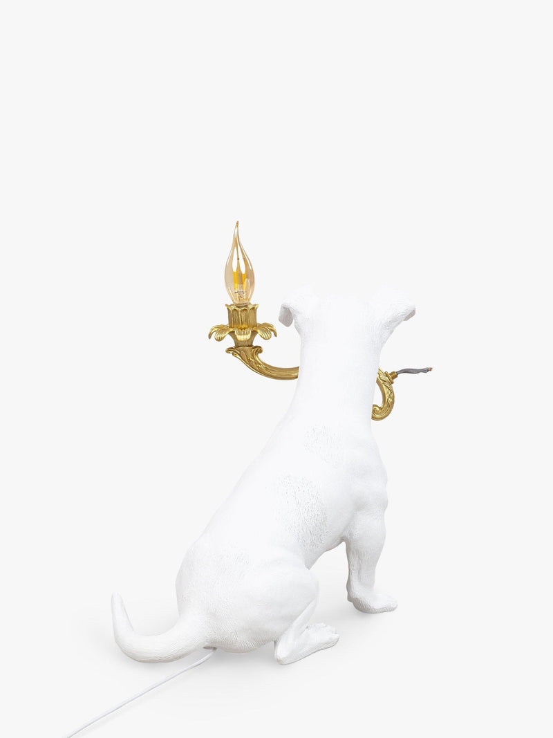 Seletti Rio white table lamp resin matte finish (British brand)