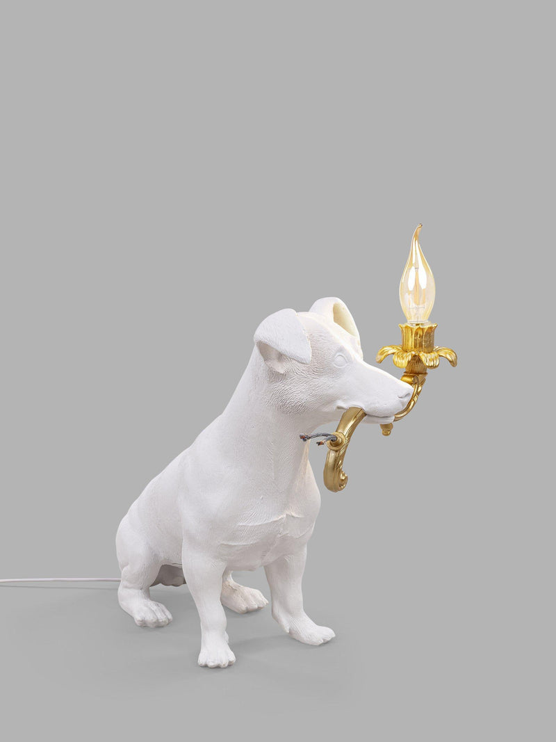 Seletti Rio white table lamp resin matte finish (British brand)
