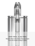 Simplehuman pulse pump soap dispenser brushed steel 295ml, imported from the UK