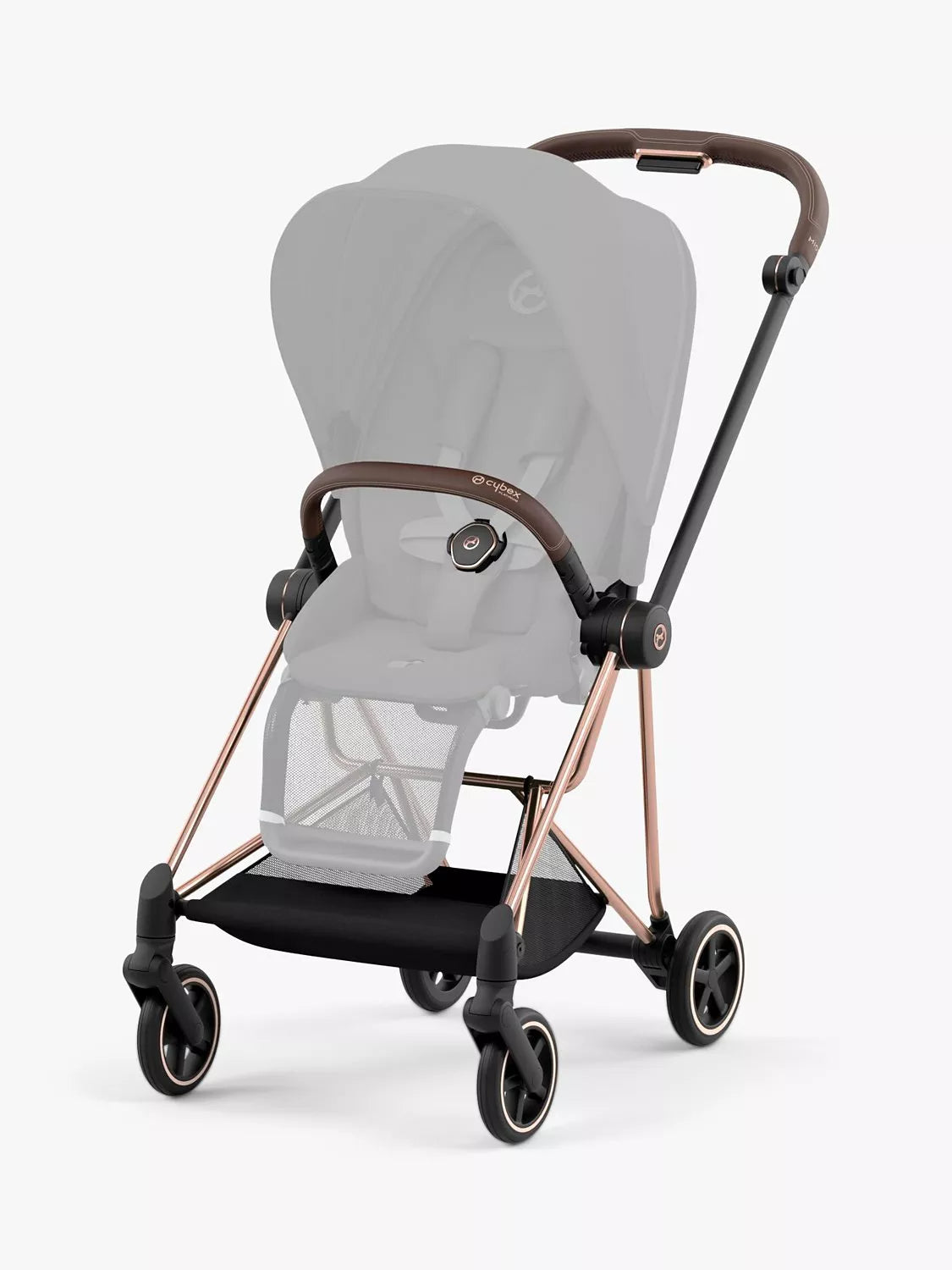 Cybex Mios Pushchair Chassis, Rose Gold - McGrocer