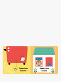 Nosy Crow Peekaboo House board book, imported from the UK