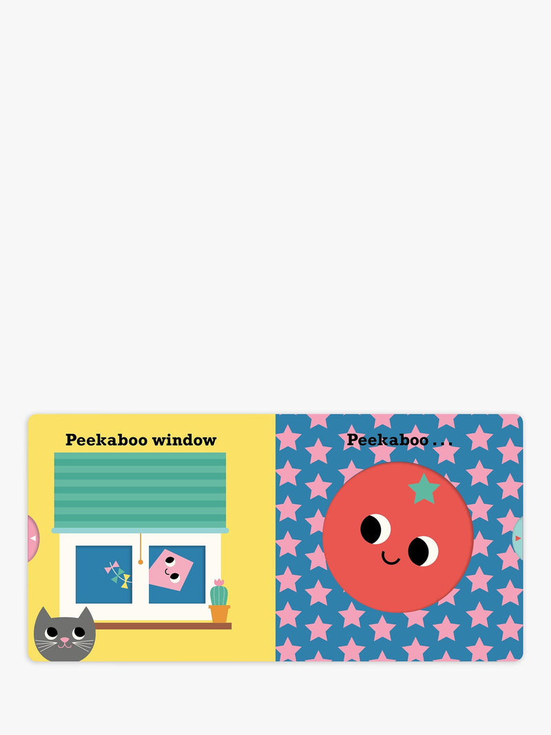 Nosy Crow Peekaboo House board book, imported from the UK