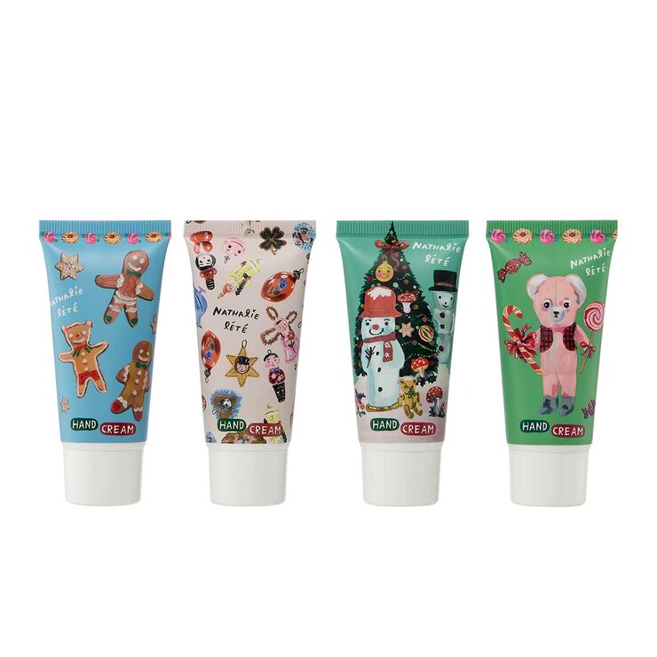 Nathalie Lete Hand Cream 8 x 30ml, imported from the UK